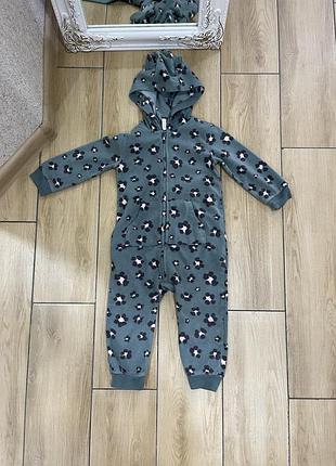 Флісовий чоловічок на дівчинку carters 18 м