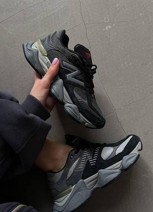 Кросівки new balance 9060 black grey