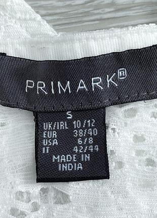 Primark жіночий білий топ 6