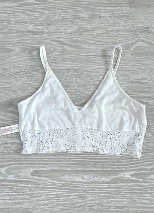 Primark жіночий білий топ 4