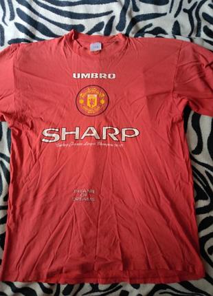 Футболка футбольна manchester united roy keane