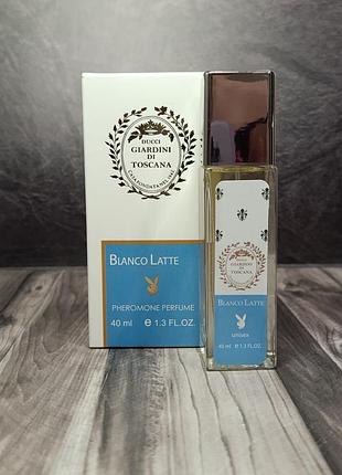 Духи унисекс giardini di toscana bianco latte (бянко латте) pheromine parfum 40 мл