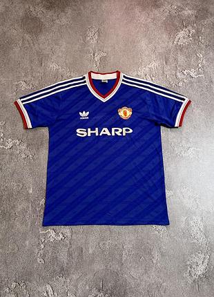Футбольна футболка джерсі adidas manchester united sharp розмір m/l