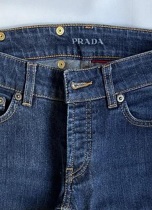 Джинси # prada, oоригінал, жіночі, сині, вінтажний стан, 26 розміри