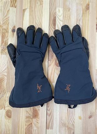 Рукавиці чоловічі arcteryx zenta ar glove gore-tex primaloft, чорні, розмір s