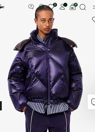 Пуховик lacoste пух