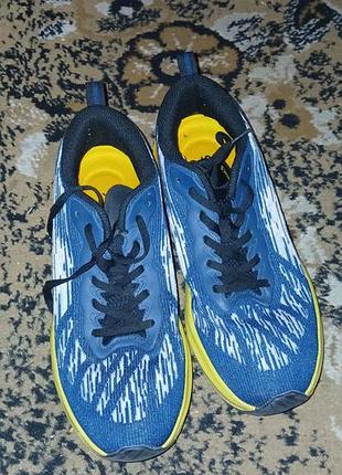Кросівки чоловічі asics синьо-жовті
