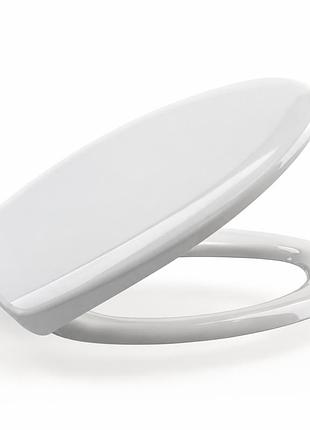 Сидіння для унітаза soloplast сп14-ді 378×434×55 мм з мікроліфтом, для підвісних унітазів та інсталяцій