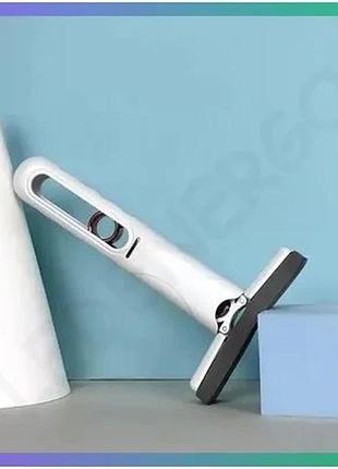 Портативная мини-швабра semi mini mop с отжимом для уборки дома швабра с микрофиброй sku_cn13658