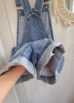 Pull&bear джинсовый комбинезон м шортами 6