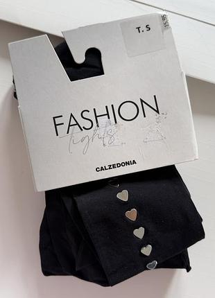 Колготи calzedonia із серцями