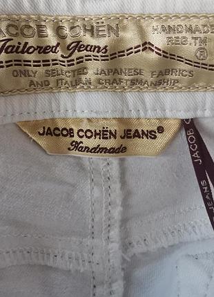 Белые джинсы jacob cohen made in italy (р. 26 / xs)