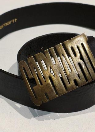 Ремень кожаный carhartt