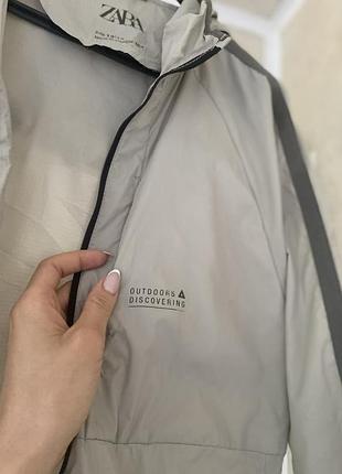 Легка вітровка zara xs–s 🤍 3