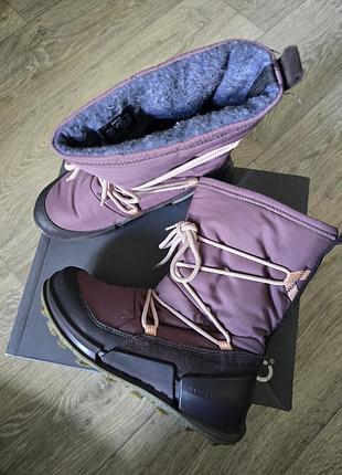 Продам зимние сапоги ессо р.33 стелька 21см - 21,5см. что новые