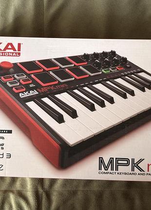 Akai mpk mini mk2 midi клавіатура / midi-контролер