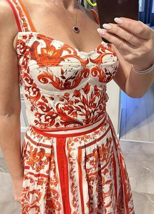 Оригінальний комплект костюм dolce gabbana 40, m/l