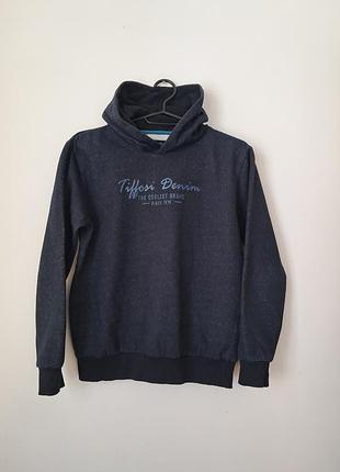 Подростковое худи tiffosi denim (размер 152 см, 11-12 лет