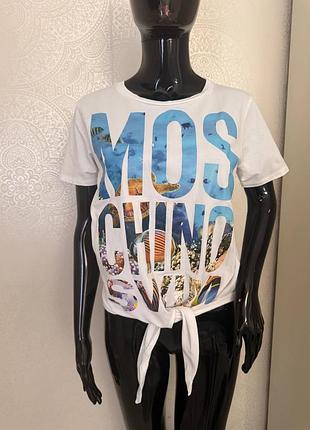 Футболка moschino swim