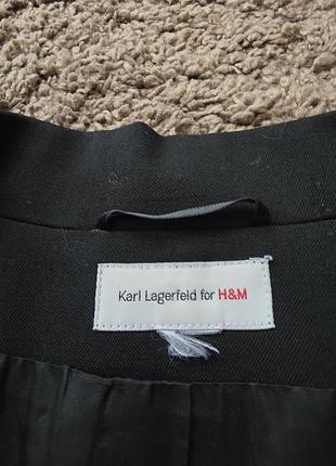 Пиджак фрак karl lagerfeld h&m 4