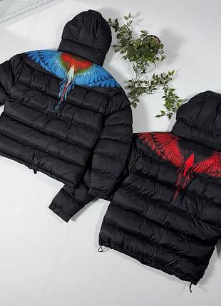 ✅пуховик marcelo burlon✅ 4