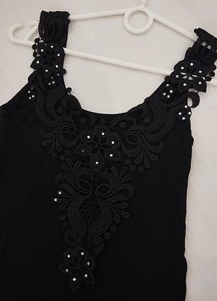 Майка чорна жіноча dolce &gabbana 2