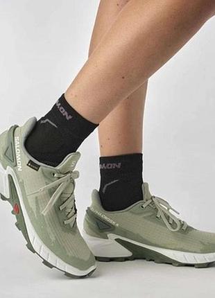 Salomon alphacross 4 gtx w — жіночі трейлові кросівки, gore-tex, 38 2/3