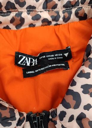 Zara укороченный бомбер хс с 2