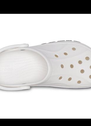Сабо crocs bayaband clog білі 3