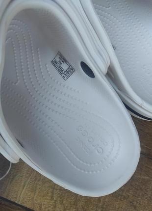 Сабо crocs bayaband clog білі 8