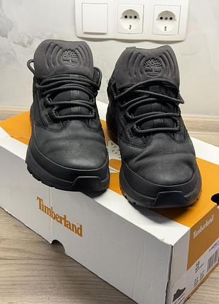 Кросівки чоловічі timberland euro trekker low lace-up trainer black