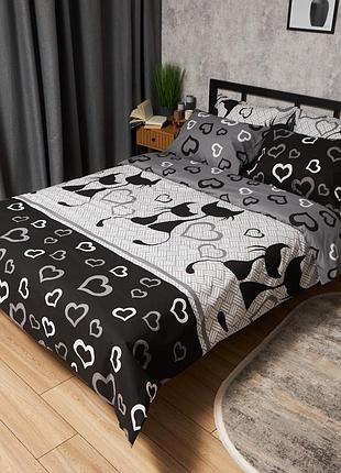 Пододеяльник moon&star бязь gold люкс feline romance полуторна 143 x 210 см