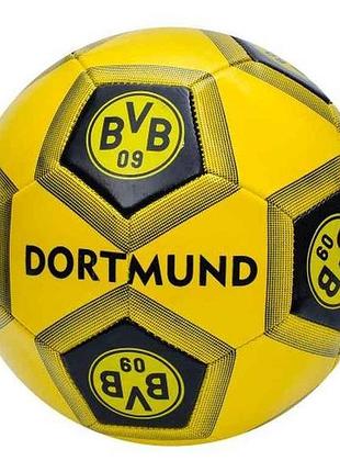 Мяч футбольный размер 5 пвх вес 280г bvb09 en 3313 тм metr