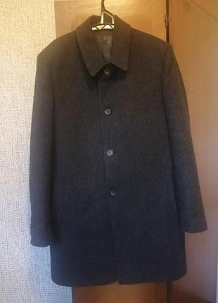Пальто чоловіче зима/осінь сіре від zhuravlev collection, р. 54 (xl/xxl)
