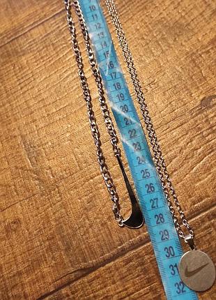 Цепь nike ожерелье набор 2шт. 6