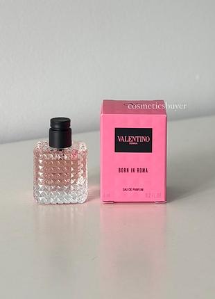 Valentino born in roma eau de parfum 6 ml мініатюра парфумів духи парфум парфуми парфумована вода валентино