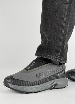 Чоловічі кросівки merrell agility peak 5 gtx grey black