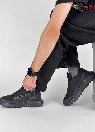 Чоловічі кросівки merrell agility peak 5 gtx black orange