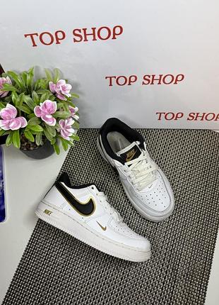 Оригинальные кроссовки детские nike air force кожа