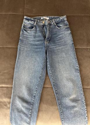 Джинси zara mom fit