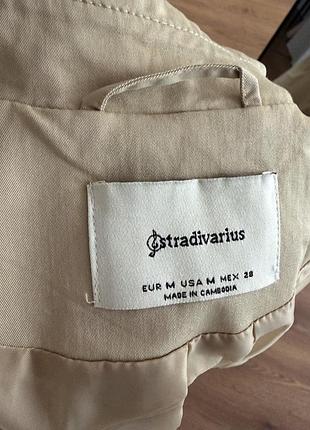 Тренч stradivarius пальто 3