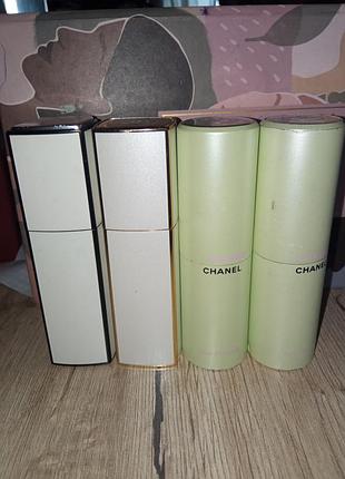 Оригинальный chanel twist and spray и рефилы chance eau fraiche coco mademoiselle
атомайзеры и сменные флаконы chanel chance eau fraiche