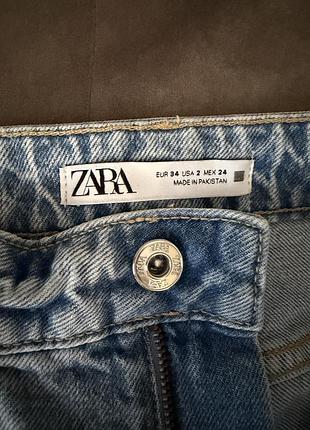 Джинси zara mom fit 3