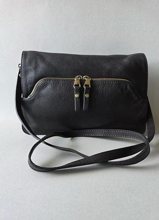 Massimo dutti шкіряна сумка через плече, кросбоді,іспанія