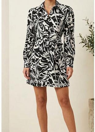 Красивое платье-рубашка от dorothy perkins 🖤🤍