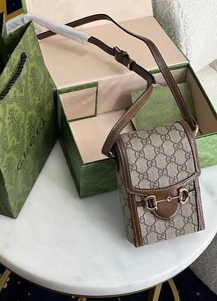 Сумочка для телефону крос боді gucci