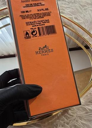 Нішеві парфуми hermès hermessence ambre narguile 100 мл