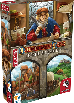 Настольная игра ганзейский союз. полное издание (hansa teutonica: big box)