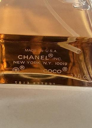 Chanel coco edt vintage 100мл оригинал! 3
