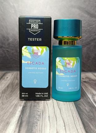 Жіночі парфуми sorbetto rosso (сорбетто россо) tester pro 58 мл